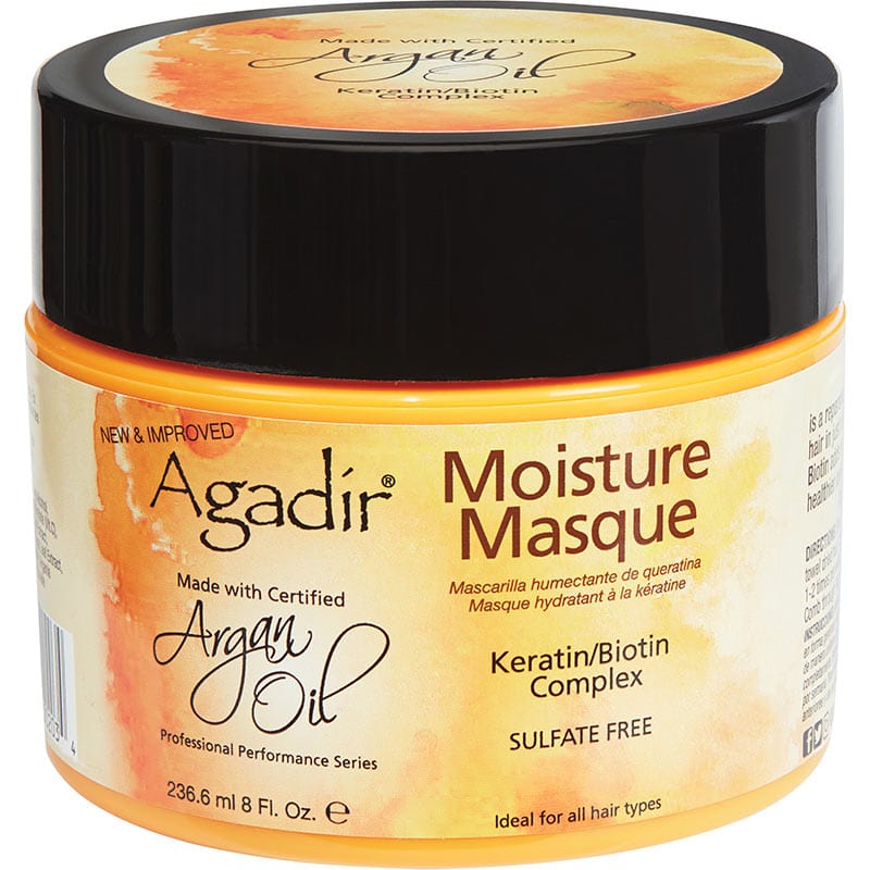 Agadir Argan Oil Moisture Masque with Keratin Protein, 236.6ml
