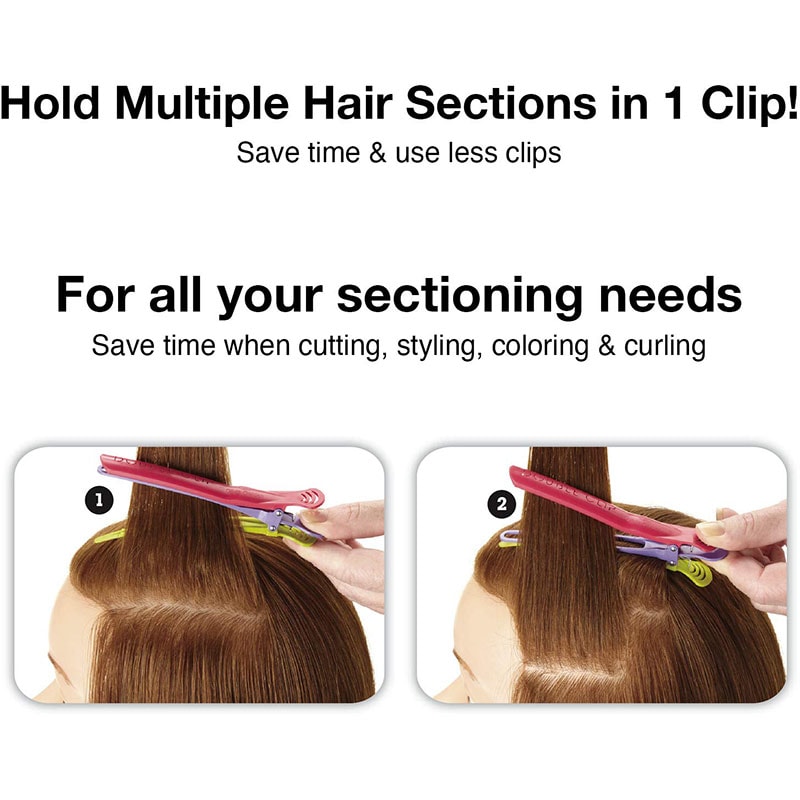 Olivia Garden Double Sectioning Clip, 14cm - Image 7