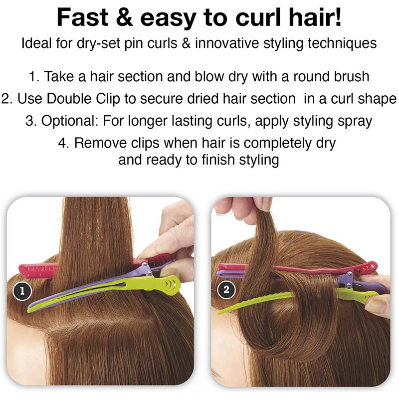 Olivia Garden Double Sectioning Clip, 14cm - Image 8