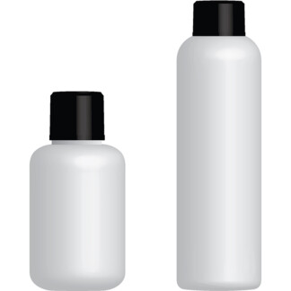 Empty Screw Cap Bottle