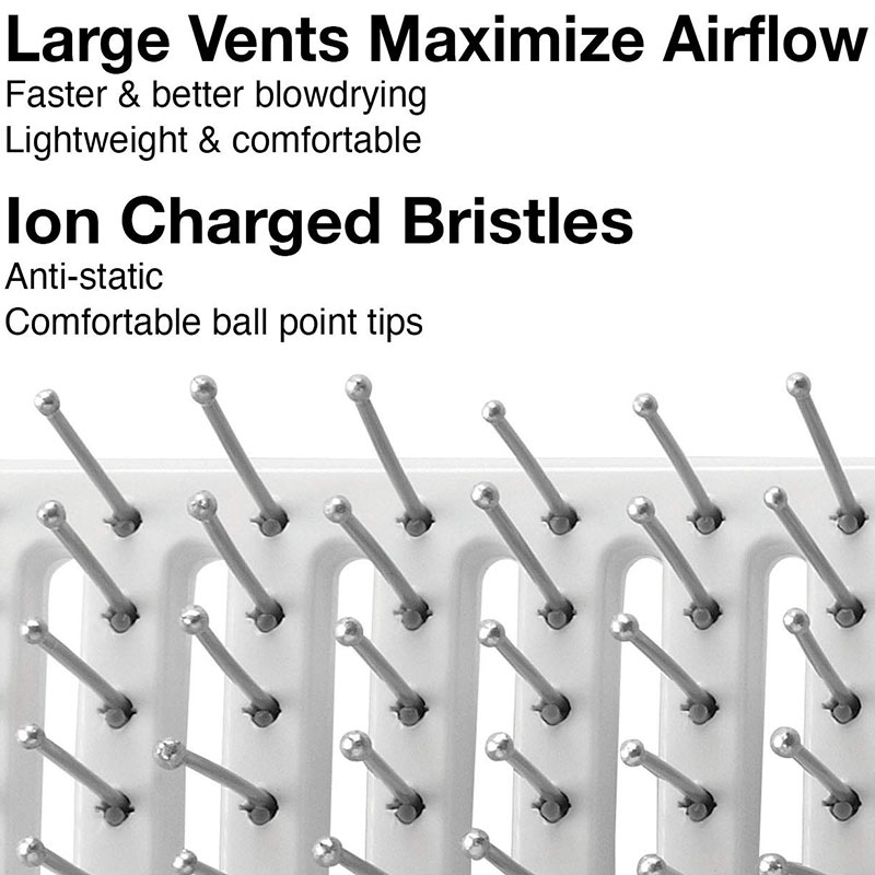 Olivia Garden Ceramic & Ion XL Pro Paddle Brush Collection - Image 5