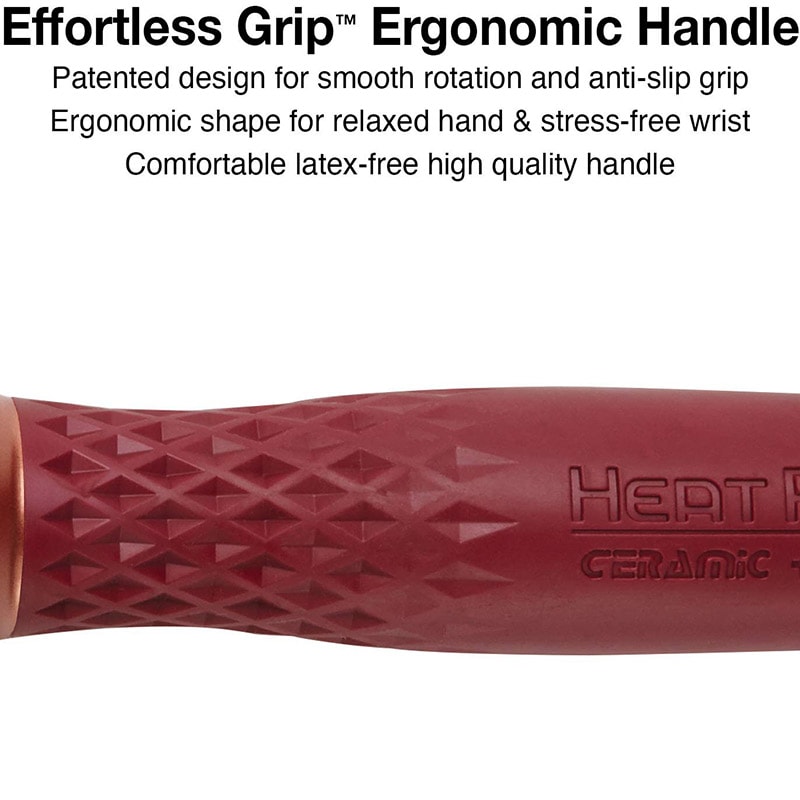 Olivia Garden HeatPro Ceramic & Ion Copper Brush Display: 4 Brushes & Basket - Image 5