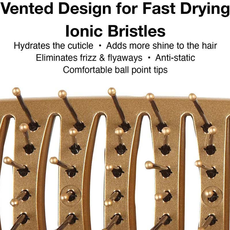 Olivia Garden NanoThermic Ceramic & Ion Vent, Styler & Paddle Brush Collection - Image 4