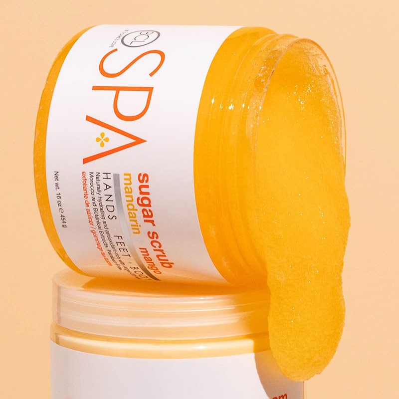 BCL Spa Mandarin & Mango Sugar Scrub, 454g - Image 2