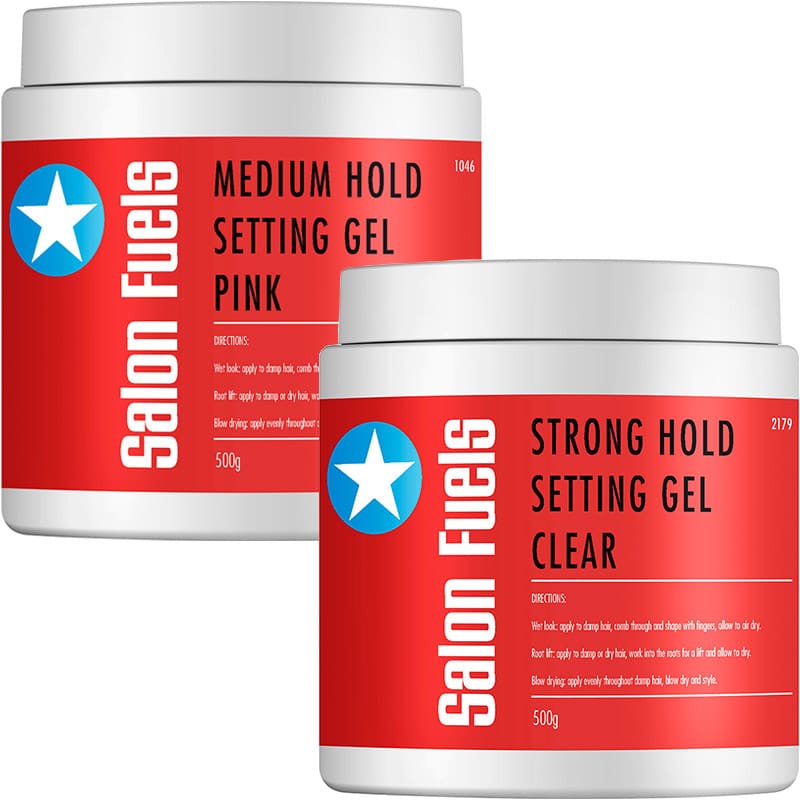 Salon Fuels Setting Hair Gel, 500g