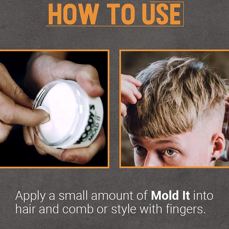 Woody's for Men Mold It Matte Styling Paste, 100g - Image 6