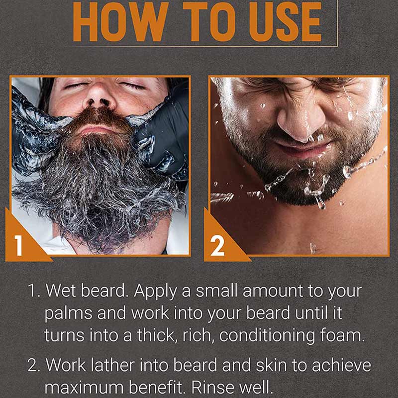 Woody's for Men Beard Wash, 190ml - Image 6