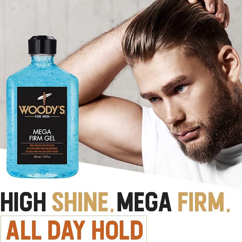 Woody's for Men Mega Firm Gel, 335ml - Image 3