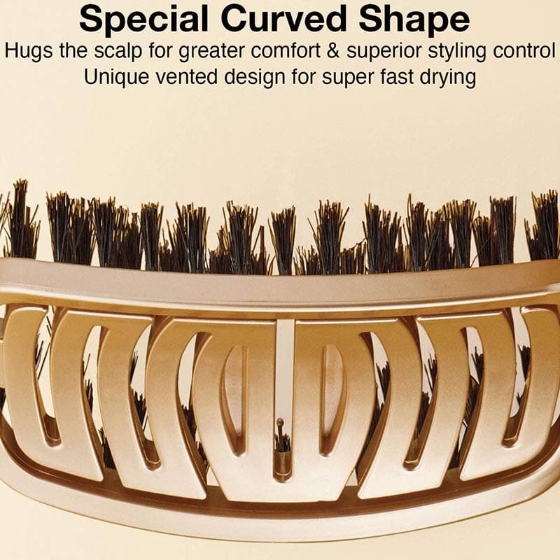 Olivia Garden NanoThermic Ceramic & Ion Flex Paddle Brush Collection - Image 2