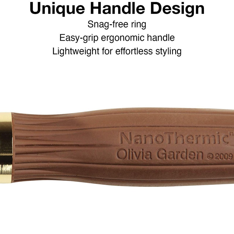 Olivia Garden NanoThermic Ceramic & Ion Flex Paddle Brush Collection - Image 3