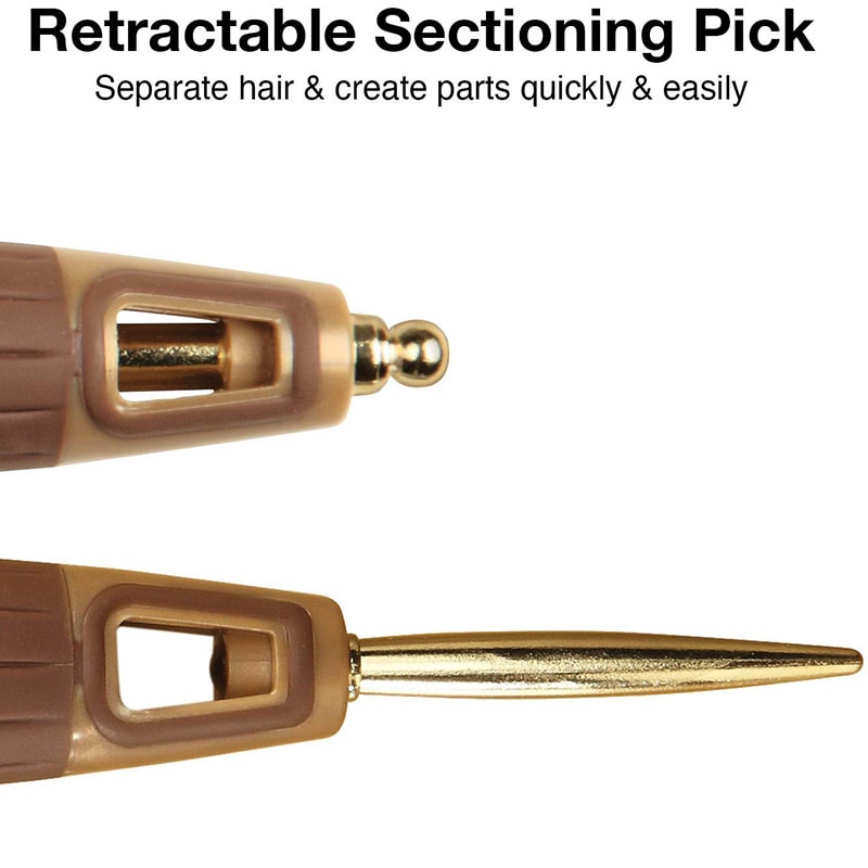 Olivia Garden NanoThermic Ceramic & Ion Flex Paddle Brush Collection - Image 4