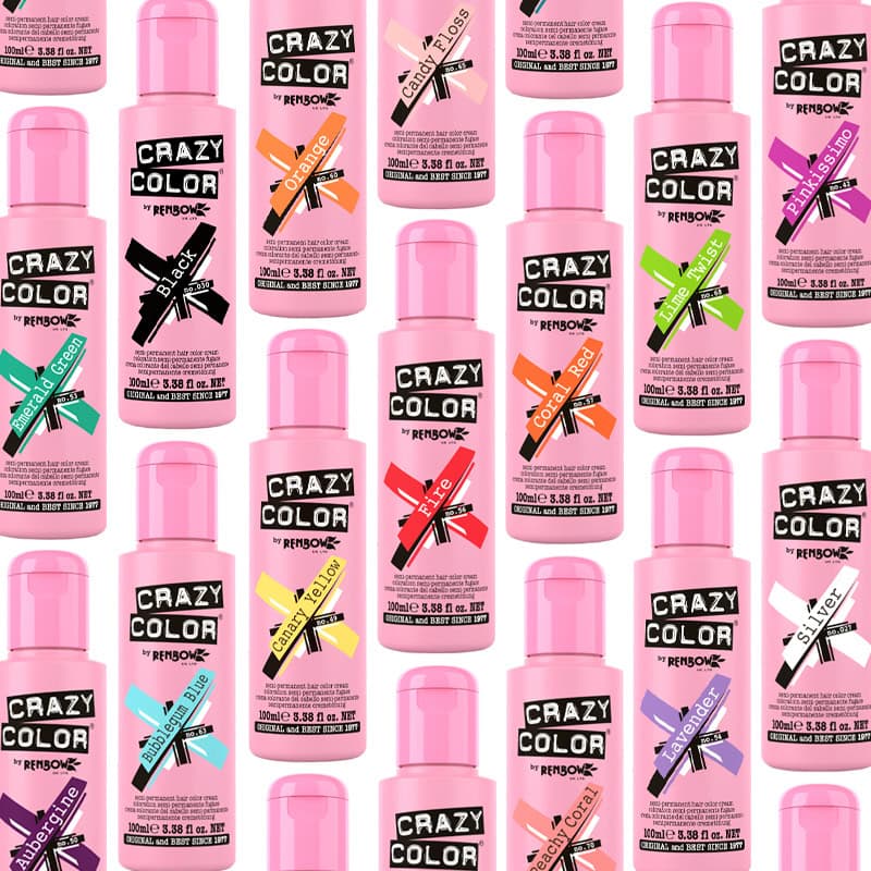 Crazy Color Semi-Permanent Hair Colour, 100ml