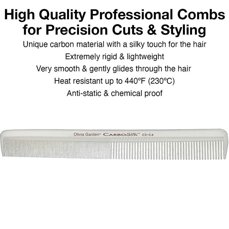 Olivia Garden CarboSilk Heat-Resistant Combs - Image 2