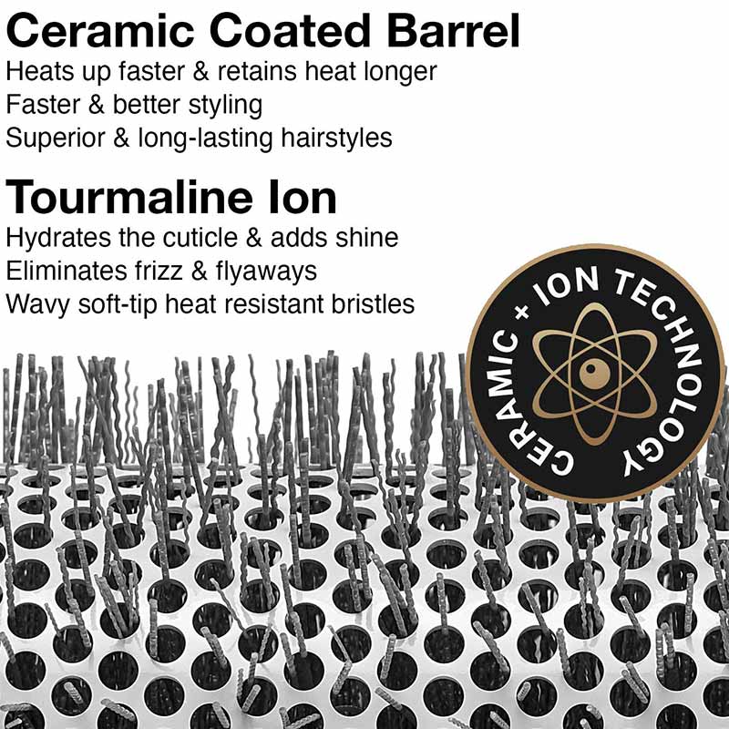 Olivia Garden Ceramic & Ion Speed XL Long Barrel Brush Collection - Image 3