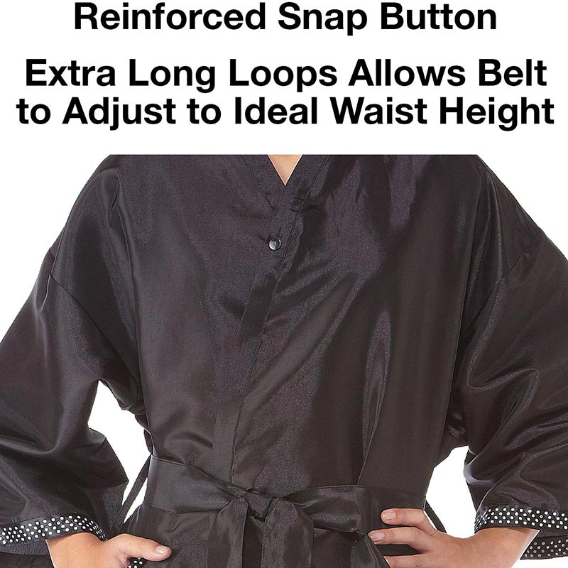 Olivia Garden Boutique All Purpose Gown, Black with Flower - Image 2