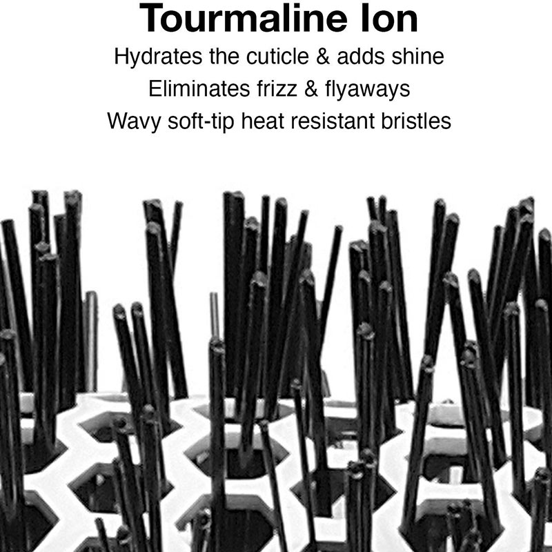 Olivia Garden Ceramic & Ion Thermal Breast Cancer Awareness Paddle Brush - Image 3