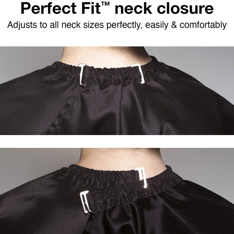 Olivia Garden Charm All Purpose Chemical Cape, Hooks - Image 2