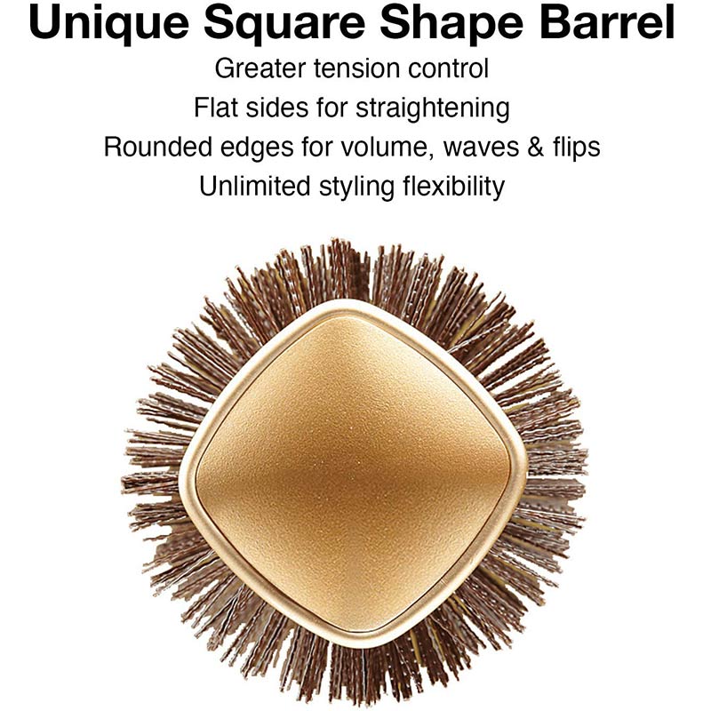 Olivia Garden NanoThermic Ceramic & Ion Square Barrel 3 Brush Basket Set - Image 2