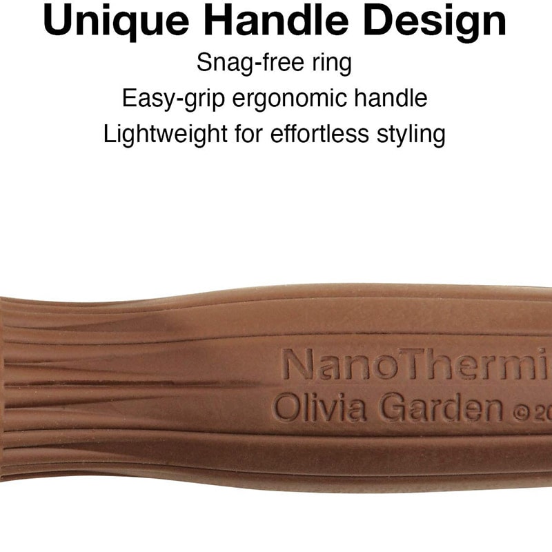 Olivia Garden NanoThermic Ceramic & Ion Square Barrel 3 Brush Basket Set - Image 4