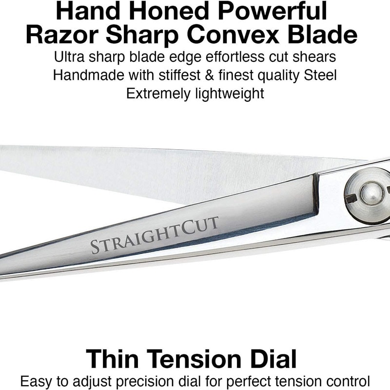 Olivia Garden StraightCut Classic Set: Scissor, Thinner & Case - Image 4