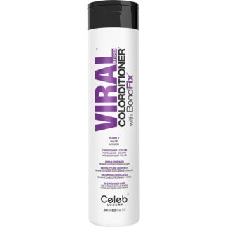 Celeb Luxury Viral Hybrid Toner Colorditioner with BondFix, Purple, 244ml