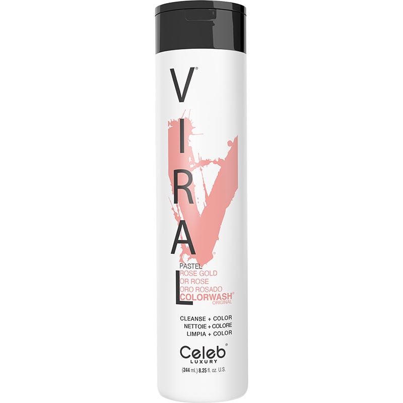 Celeb Luxury Viral Extreme Colorwash, Rose Gold, 244ml