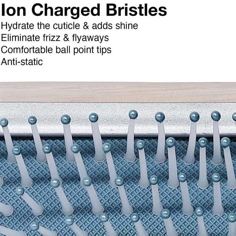 Olivia Garden EcoHair Thermal Bamboo Paddle & Cushion Brush Collection - Image 3