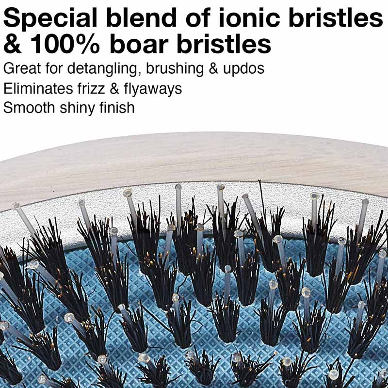 Olivia Garden EcoHair Thermal Bamboo Paddle & Cushion Brush Collection - Image 4
