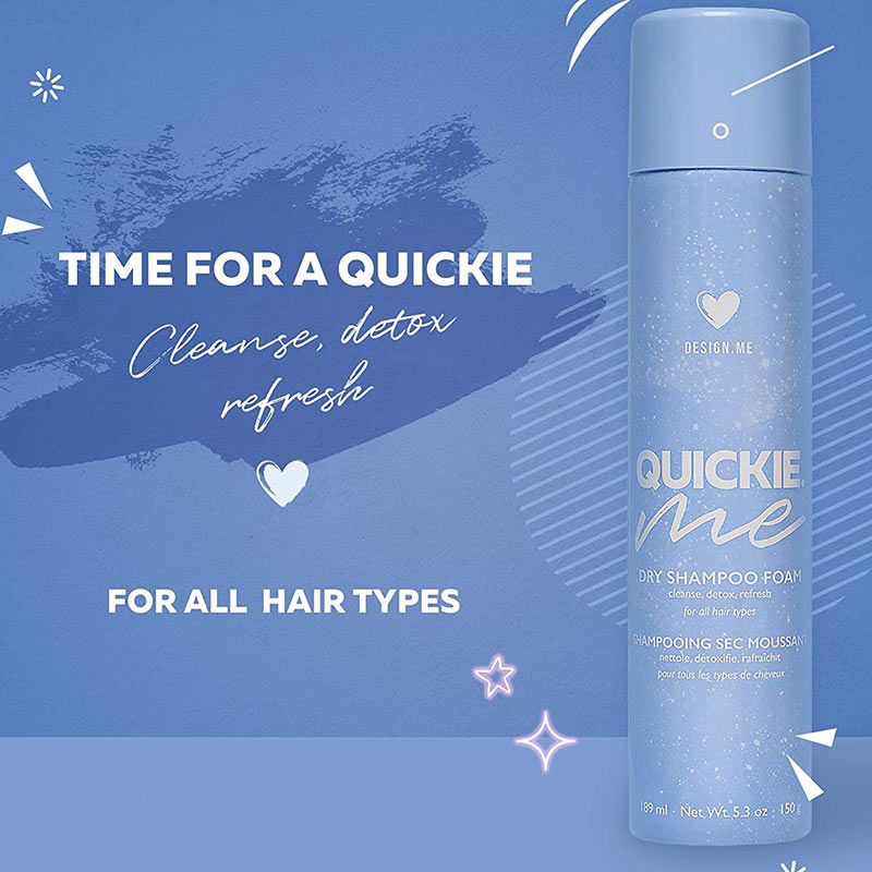 DESIGN.ME QUICKIE.ME Dry Shampoo Foam, 189ml - Image 6
