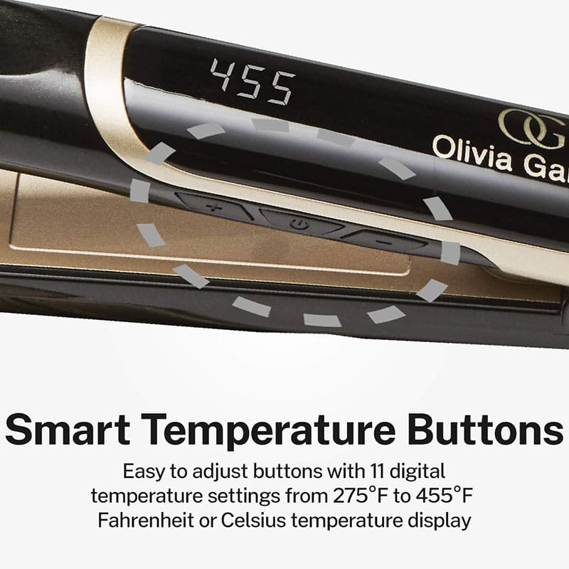 Olivia Garden Ceramic & Ion High Performance Iron, 235˚C, 25mm & Free Gifts Promotion - Image 10