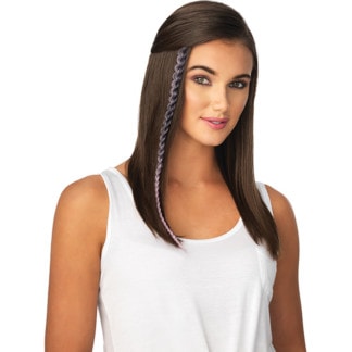 HairUWear Hairdo Metallic Braided Extension, 20 inch