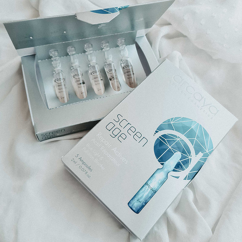 Arcaya screenage Repair Actives Beauty Ampoules, 2ml x 5/Pack - Image 3