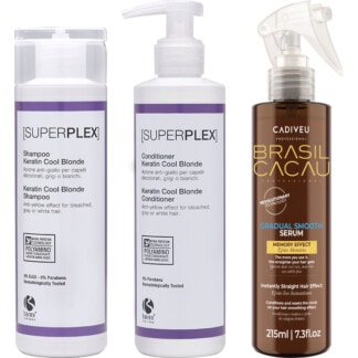 Superplex Keratin Cool Blonde Grey Hair Essential Solution