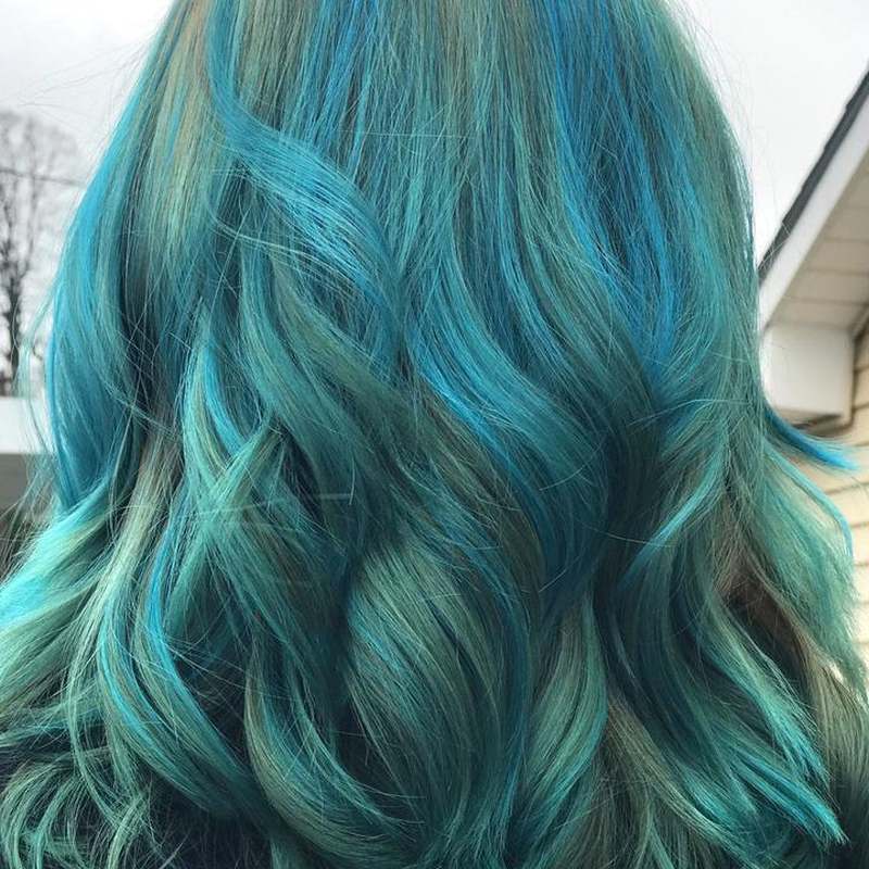 Kerachroma Vivid Color + Clenditioner, Teal, 355ml - Image 7