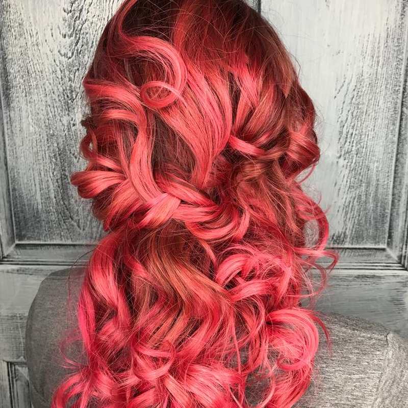 Kerachroma Vivid Color + Clenditioner, Hot Pink, 355ml - Image 7