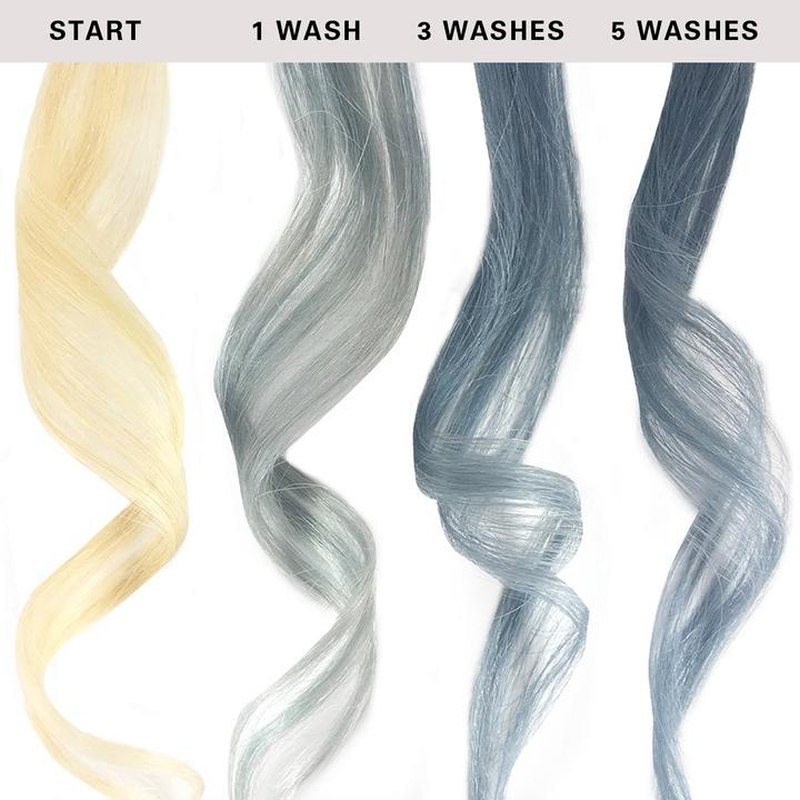 Kerachroma Pastel Color + Clenditioner, Silver Blue, 355ml - Image 6