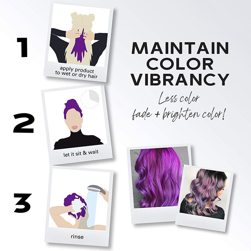 Kerachroma Pastel Color + Clenditioner, Onyx, 355ml - Image 9