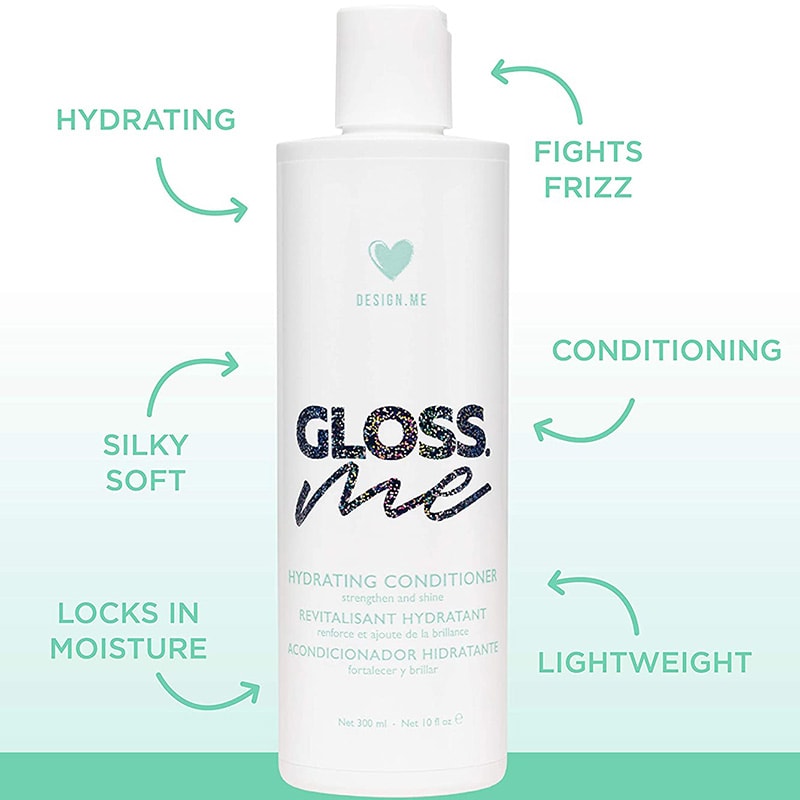 DESIGN.ME GLOSS.ME Hydrating Conditioner, 300ml - Image 11