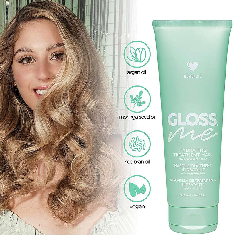 DESIGN.ME GLOSS.ME Hydrating Mask, 250ml - Image 9