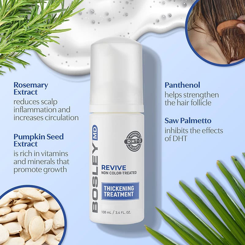 Bosley Revive for Non-Coloured Visibly Thinning Hair Starter Pack, 3 Pieces - Image 19