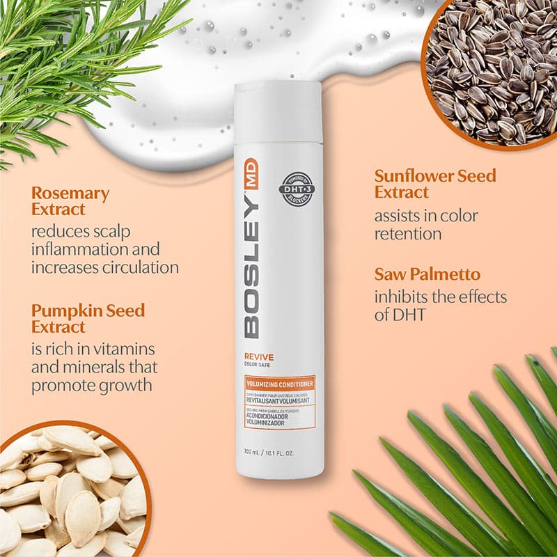 Bosley Revive for Coloured Visibly Thinning Hair Volumizing Conditioner - Image 11