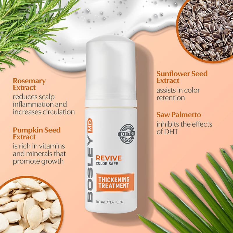 Bosley Revive for Coloured Visibly Thinning Hair Starter Pack, 3 Pieces - Image 19