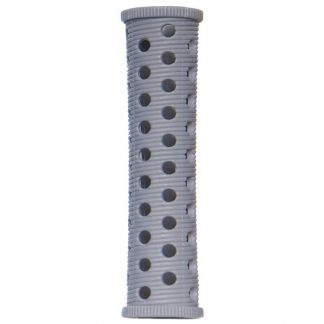 Diane Plastic Mesh Rollers with Pins - 16mm, Grey, 10/Pack