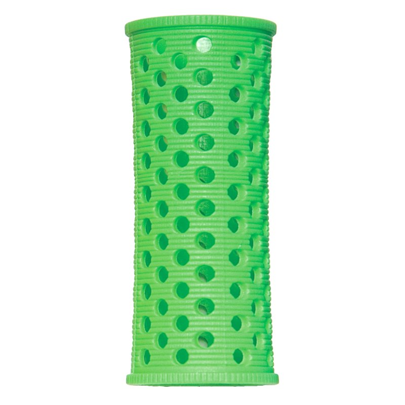 Diane Plastic Mesh Rollers with Pins - 25mm, Green, 10/Pack