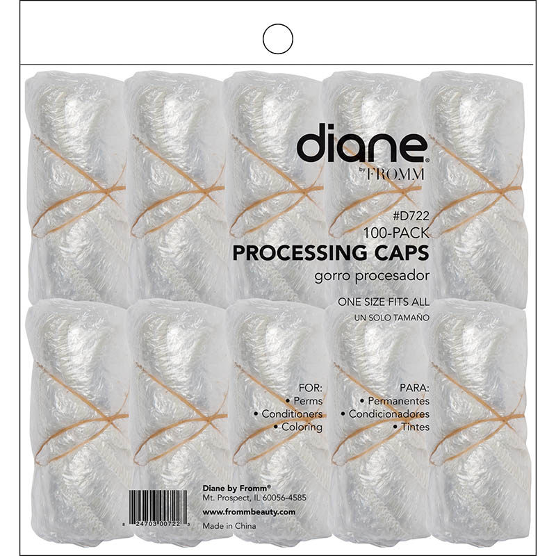 Diane Processing Caps, 100/Pack