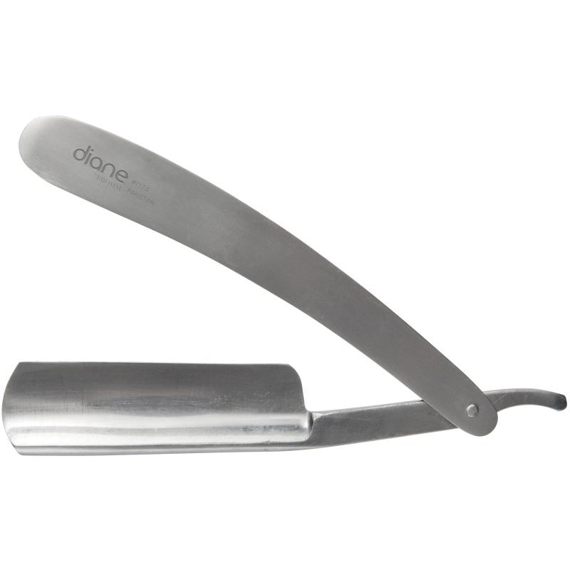 Diane Folding Shaving Razor with Stainless Steel Handle