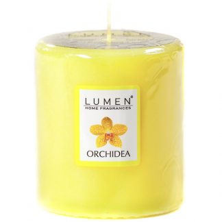 Lumen 32 Hour Orchid Candle, 7 x 8cm