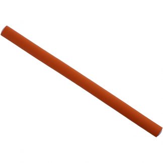 Bendy Hair Perm Rollers Long - 16mm, Orange, 12/Pack