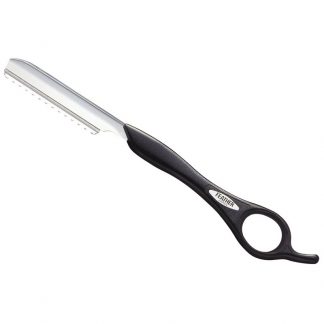 Feather Styling Razor, Handle with Guard - Black