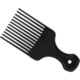 Comb Afro, Black